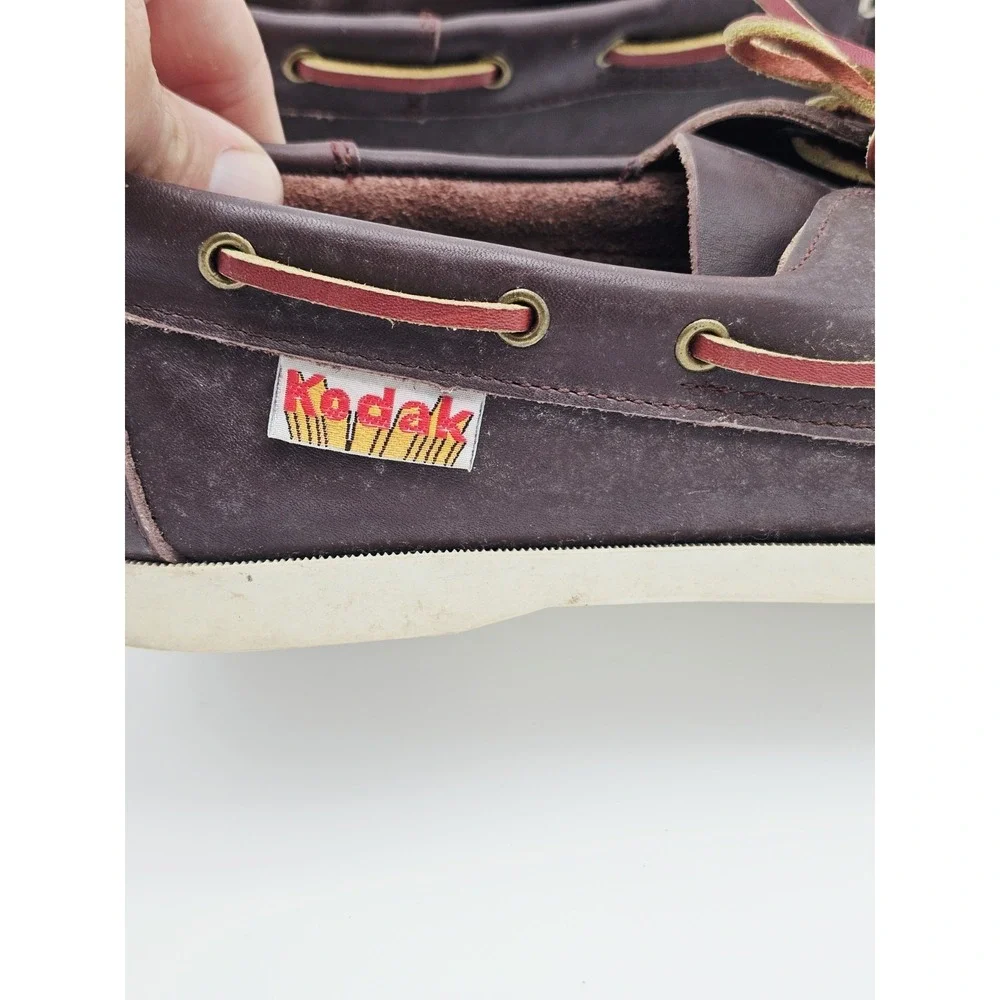 Vintage Kodak Boat Shoes - Men's, Size 8M